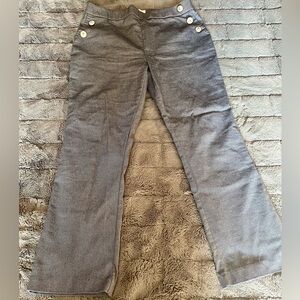 Joie Charcoal Straight-Leg Trousers